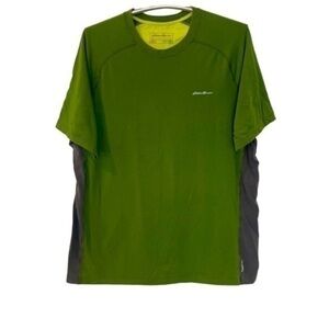EDDIE BAUER | Men’s Olive Green & Charcoal Gray EDDIE BAUER Shirt Size TXL